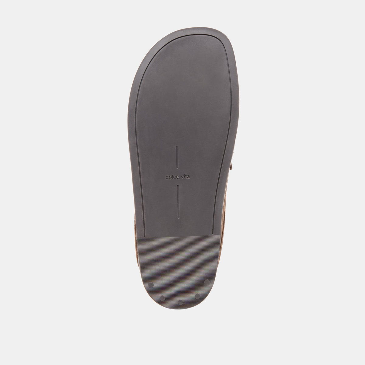 Jodero Dk Brown Suede Flats - Dolce Vita