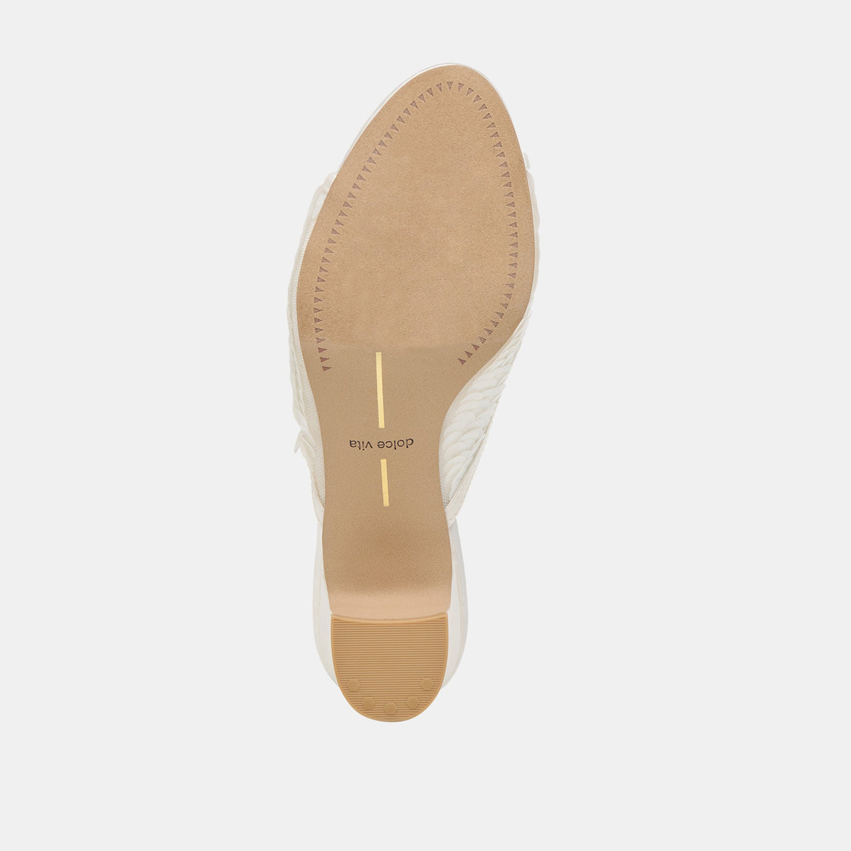 Inga Off White Satin Heels - Dolce Vita