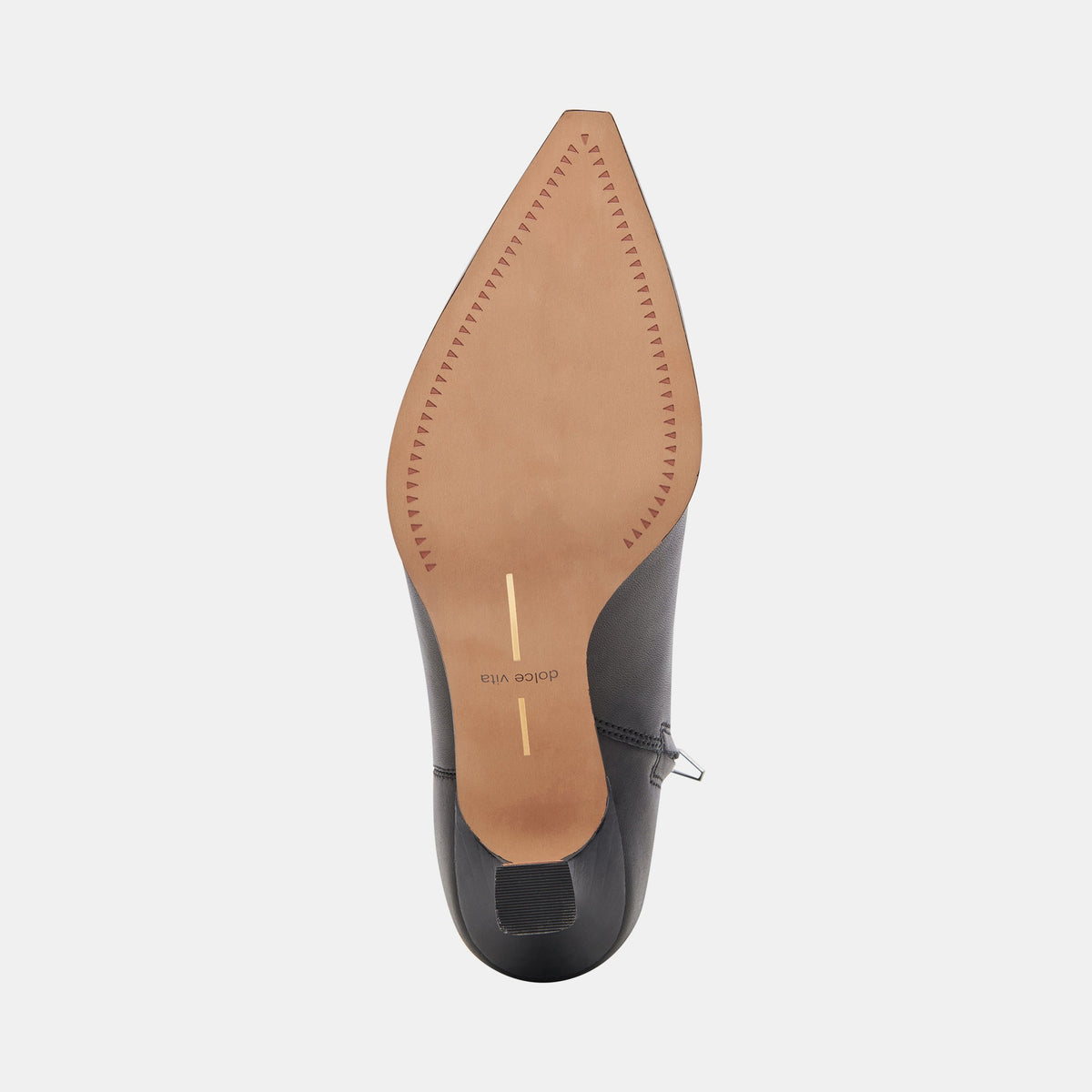 Arya Black Leather Boots - Dolce Vita