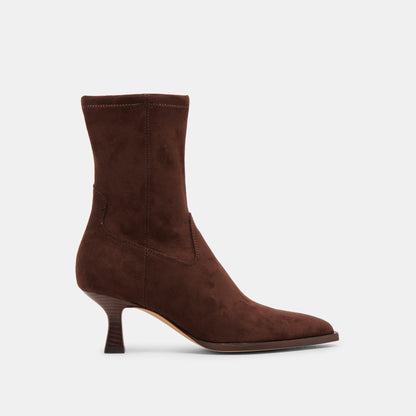 Arya Boots DK BROWN STELLA SUEDE - Dolce Vita