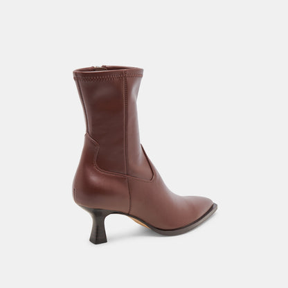 Arya Boots CHOCOLATE LEATHER - Dolce Vita