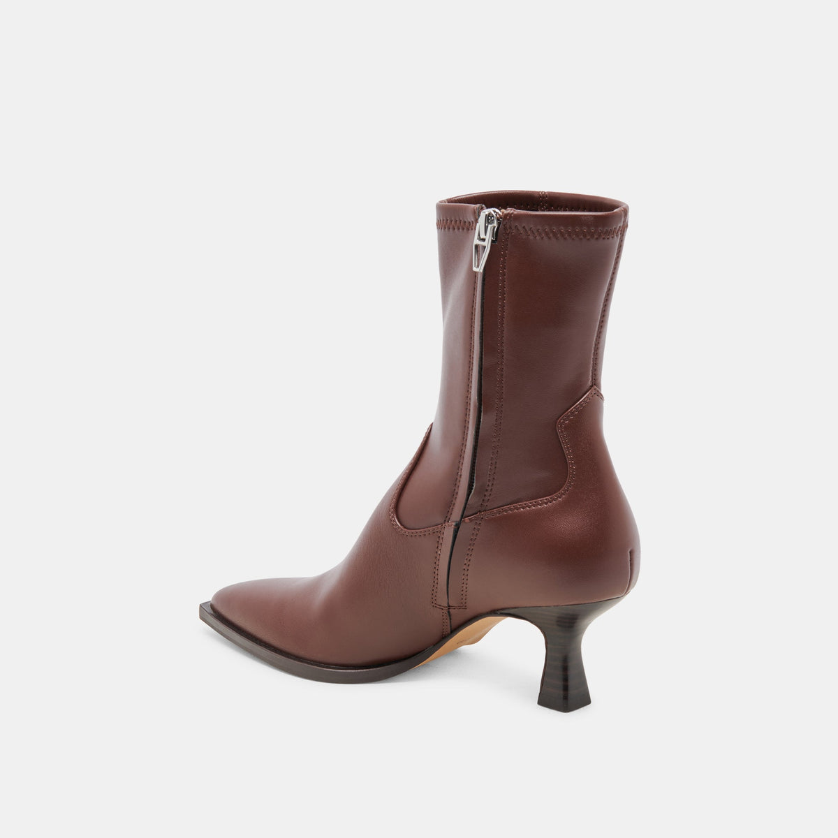 Arya Boots CHOCOLATE LEATHER - Dolce Vita