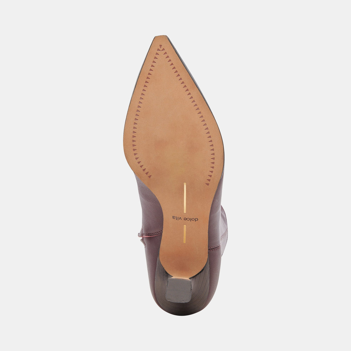 Arya Wine Leather Boots - Dolce Vita