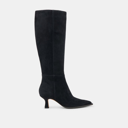 Auggie Boots ONYX SUEDE - Dolce Vita