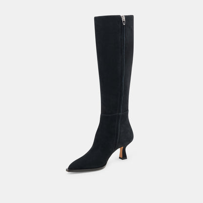 Auggie Boots ONYX SUEDE - Dolce Vita
