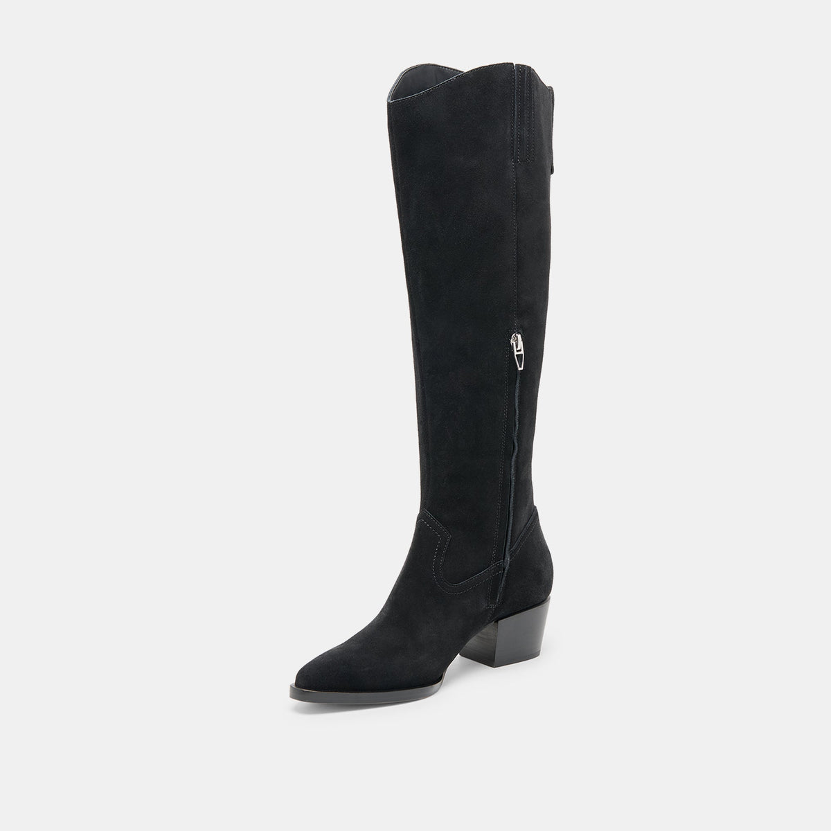 Virona H2O Waterproof Onyx Suede Boots - Dolce Vita