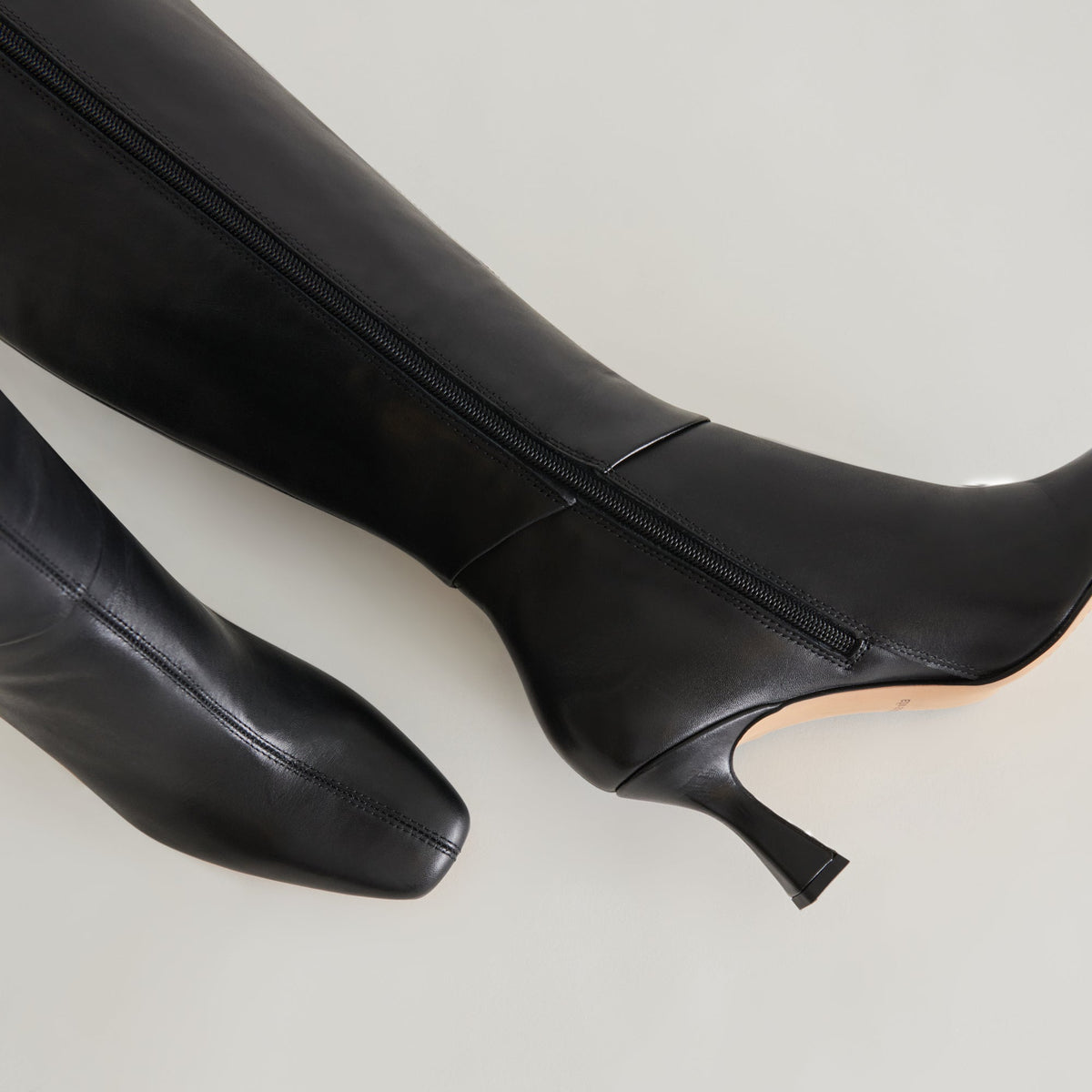 Gyra Extra Wide Calf Black Boots - Dolce Vita
