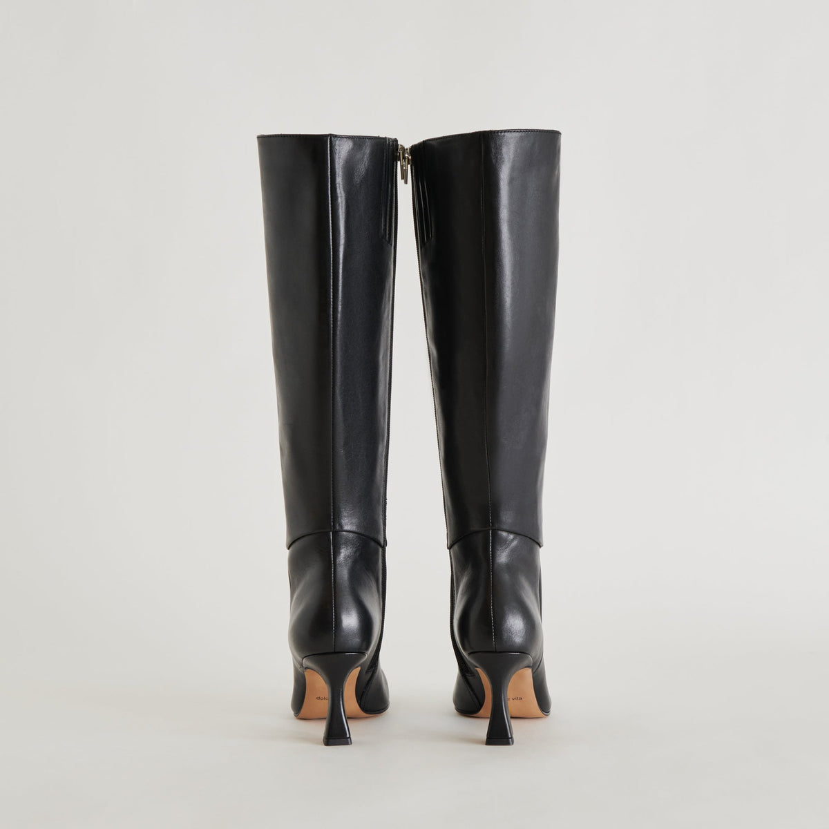 Gyra Extra Wide Calf Black Boots - Dolce Vita
