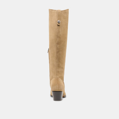 Virona H2O Waterproof Dk Taupe Suede Boots - Dolce Vita