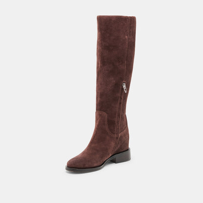 Kilian H2O Waterproof Mahogany Suede Boots - Dolce Vita