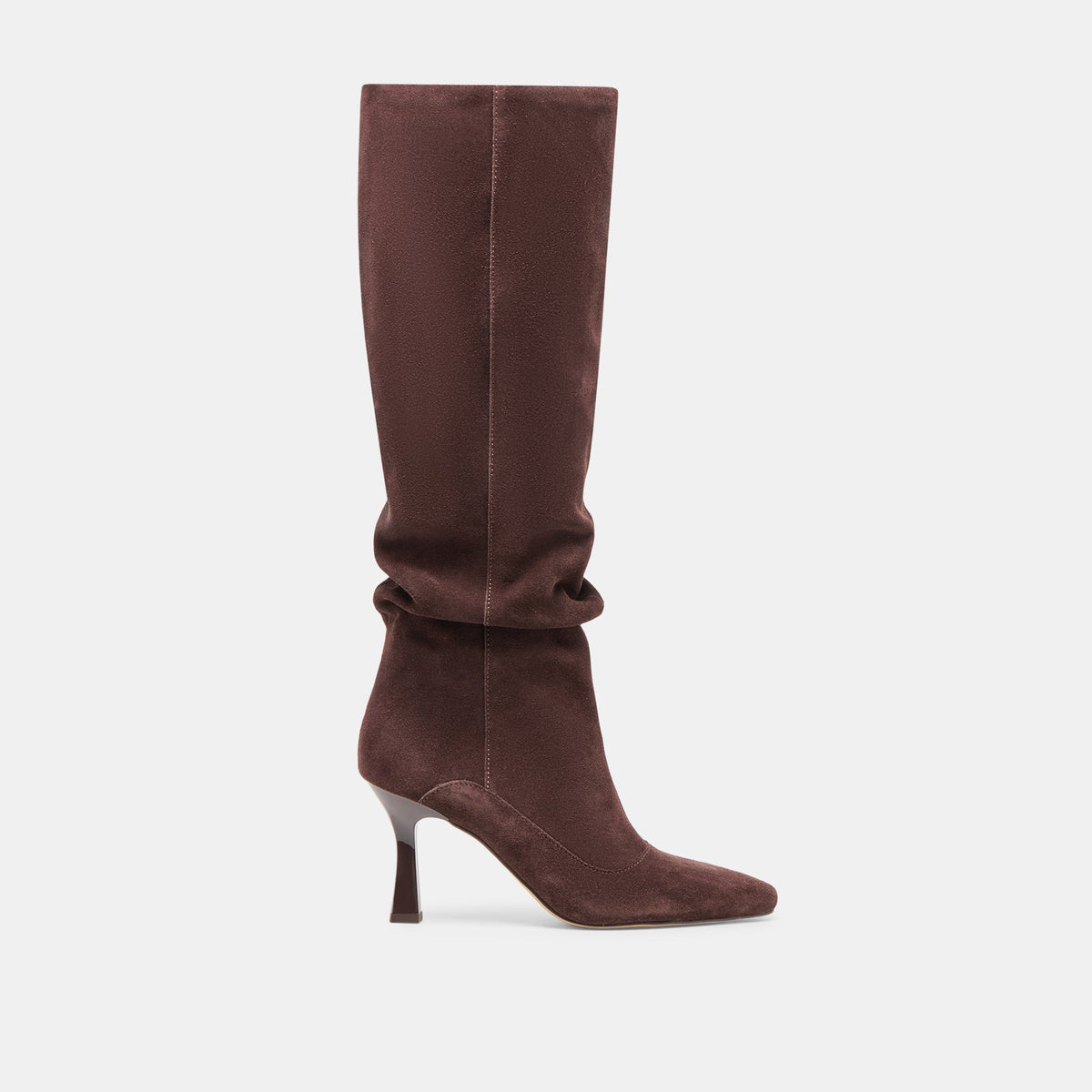 Lousa Mahogany Suede Boots - Dolce Vita