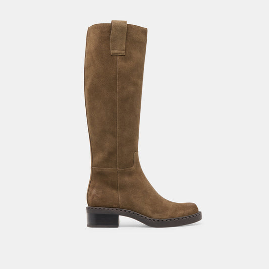 Glory H2O Waterproof Olive Suede Boots - Dolce Vita