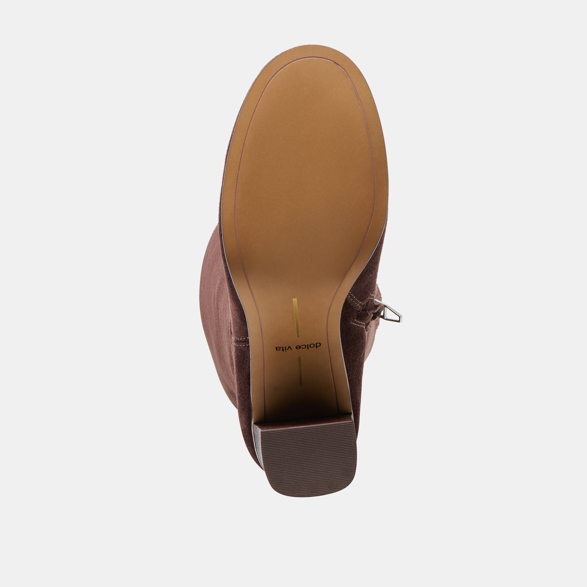 Hudsin Mahogany Suede Boots - Dolce Vita