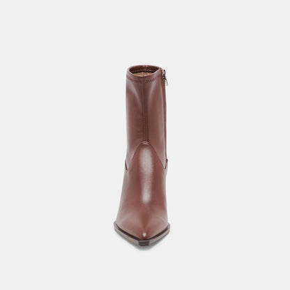 ARYA WIDE CALF BOOTS CHOCOLATE LEATHER - Dolce Vita