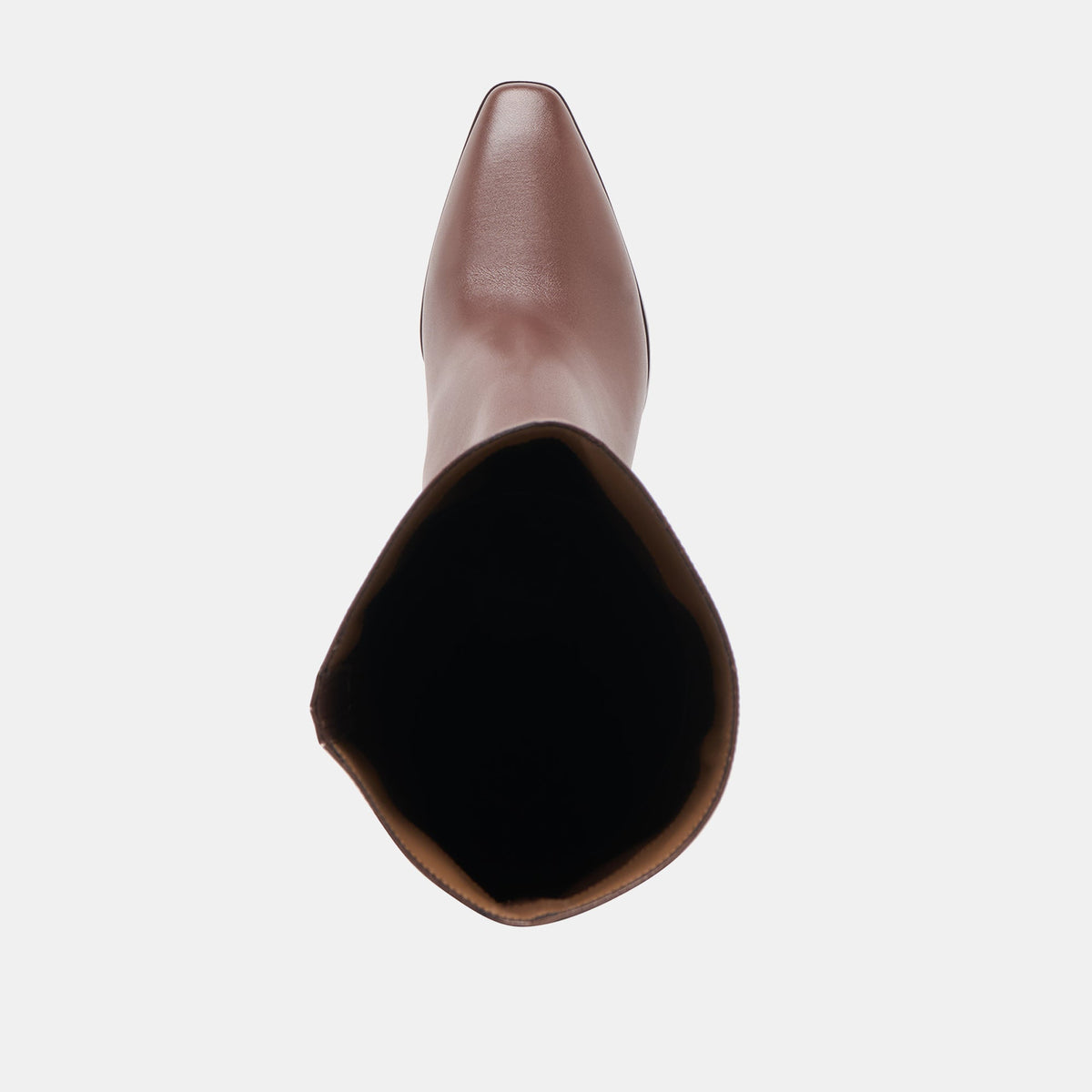 Emmi Chocolate Leather Boots - Dolce Vita