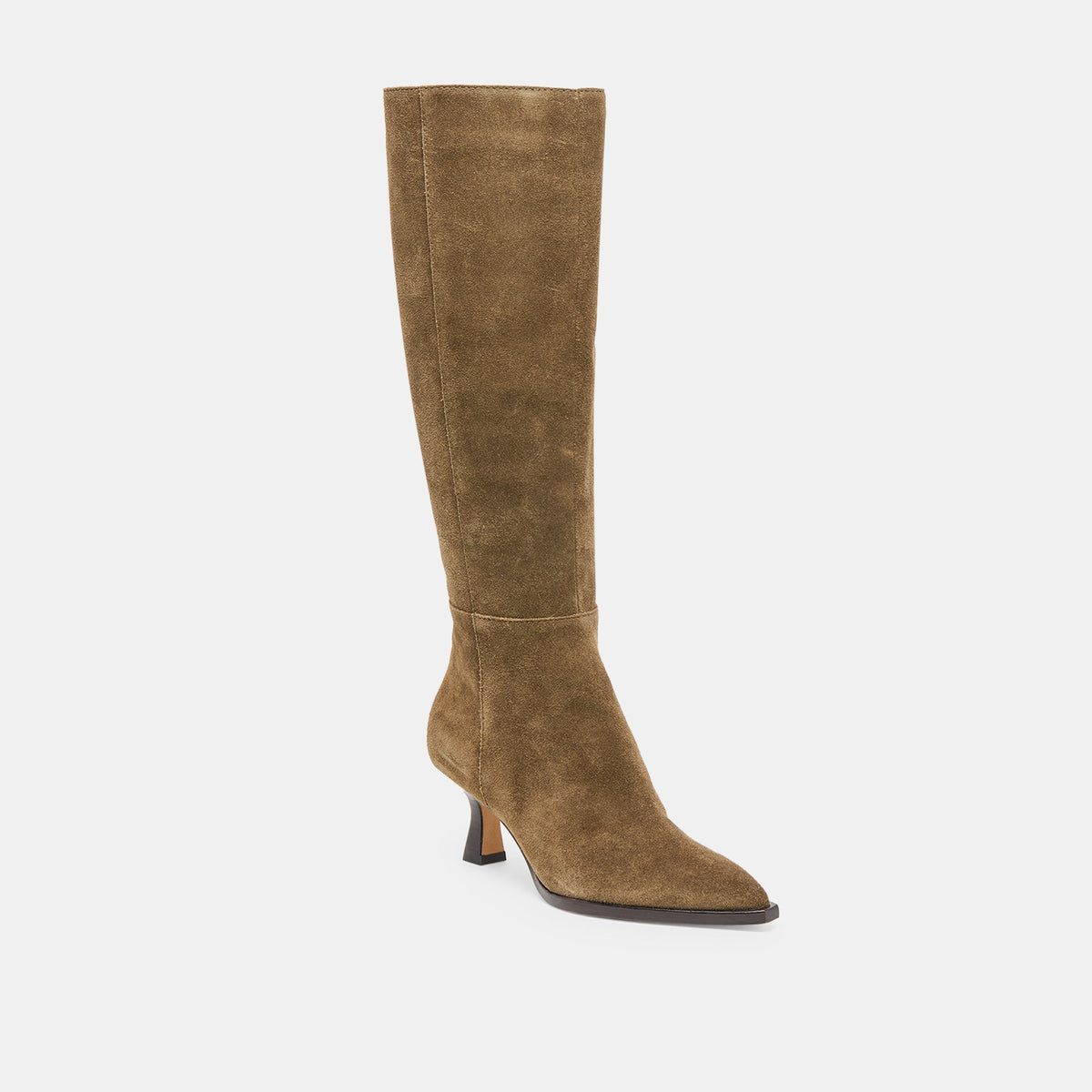 Auggie Olive Suede Boots - Dolce Vita