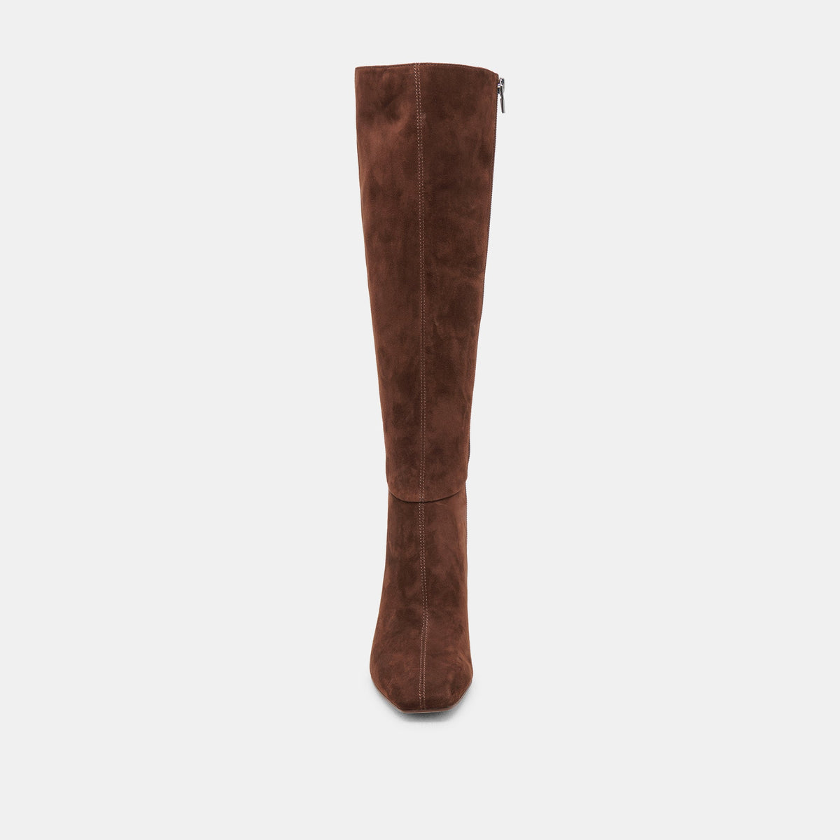 GYRA WIDE CALF BOOTS DK BROWN SUEDE - Dolce Vita