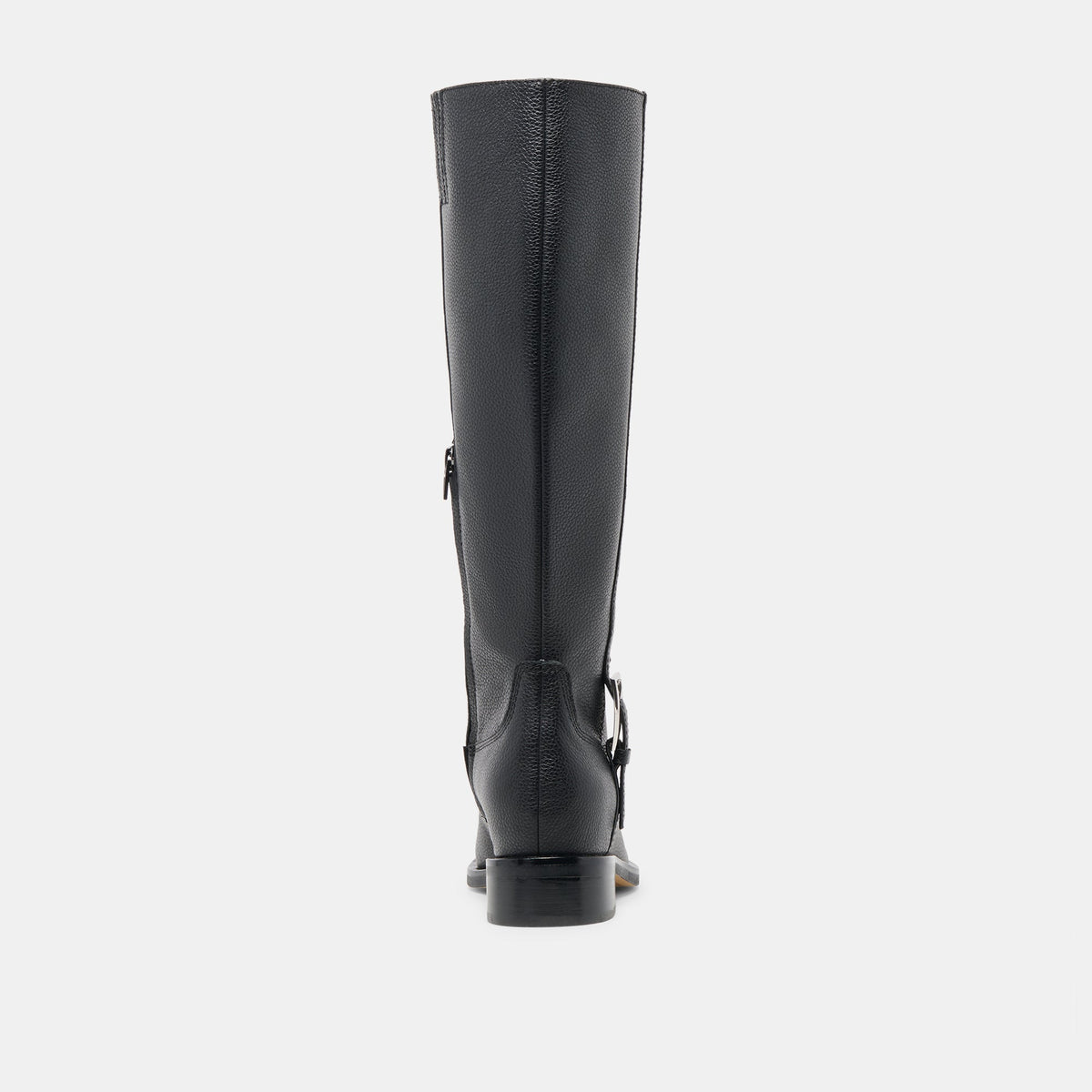 Kilian H2O Waterproof Black Leather Wide Calf Boots - Dolce Vita