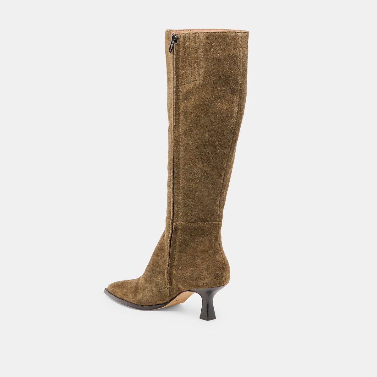 Auggie Olive Suede Wide Calf Boots - Dolce Vita