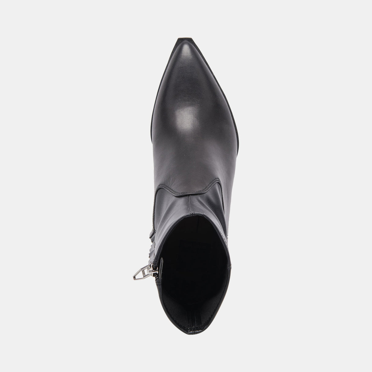 ARYA WIDE CALF BOOTS BLACK LEATHER - Dolce Vita