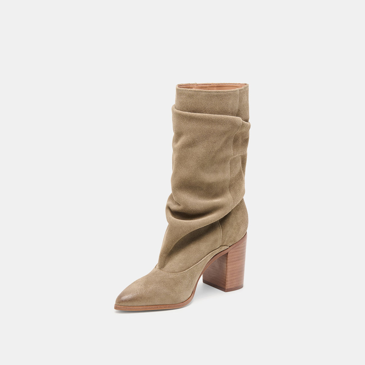 Talina Olive Suede Boots - Dolce Vita