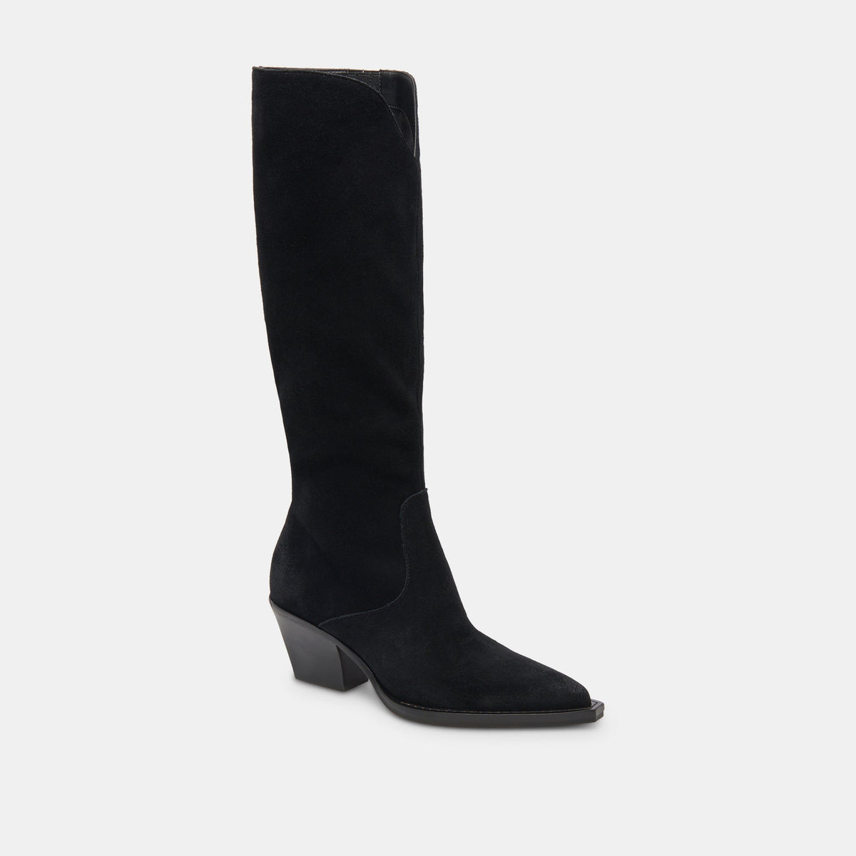 Raj Boots in Onyx Suede - Dolce Vita