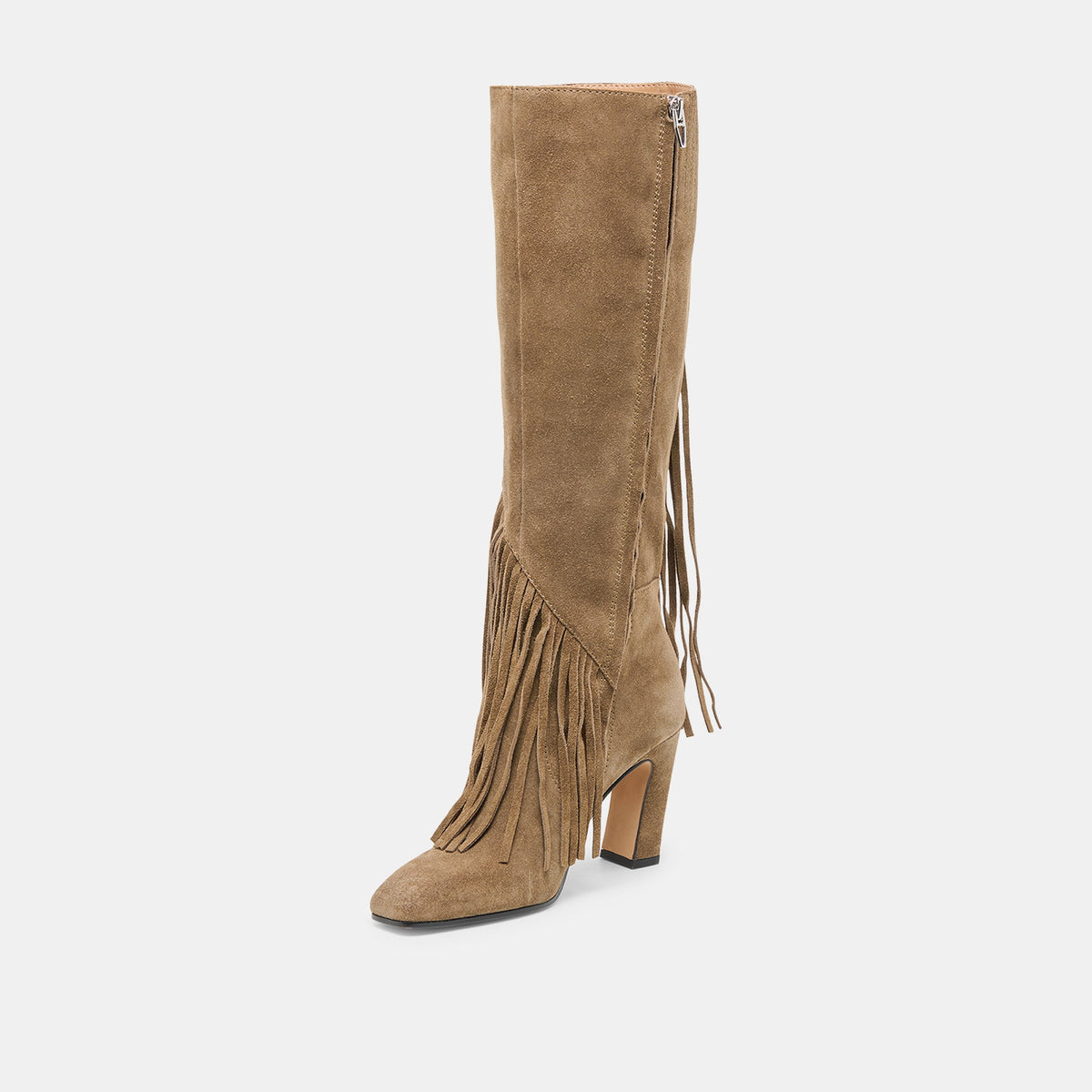 Giano Olive Suede Boots - Dolce Vita