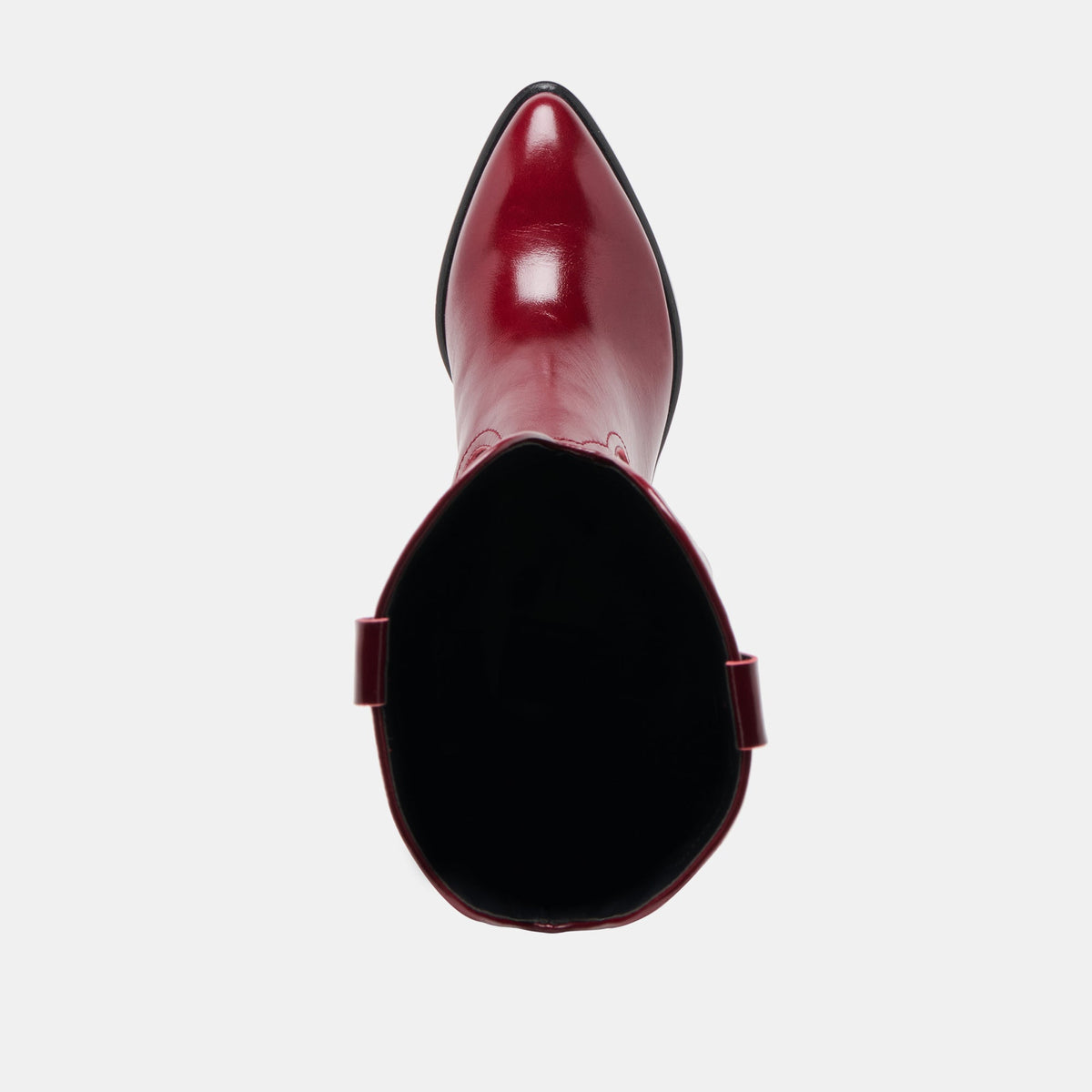 Mirla Oxblood Leather Extra Wide Calf Boots - Dolce Vita