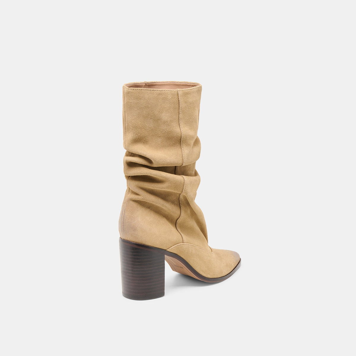 Talina Dk Taupe Suede Boots - Dolce Vita