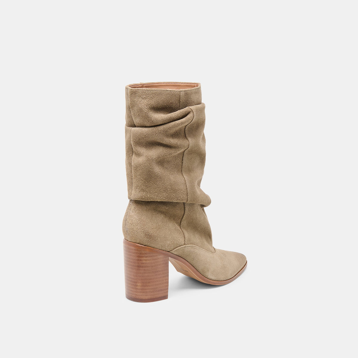 Talina Olive Suede Wide Calf Boots - Dolce Vita
