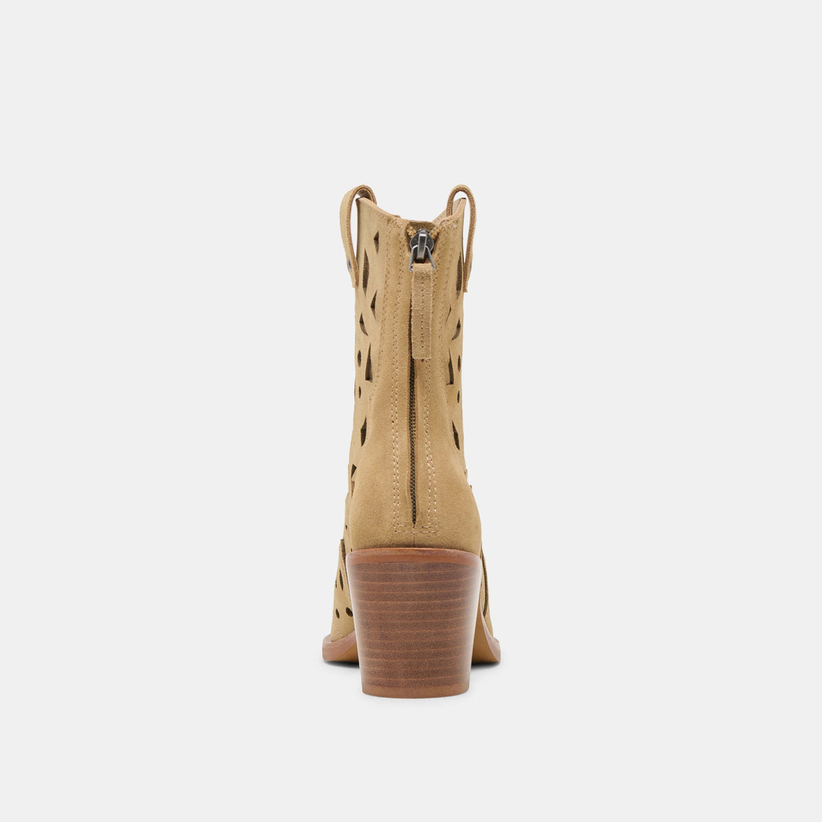Zenobi Dk Taupe Suede Booties - Dolce Vita