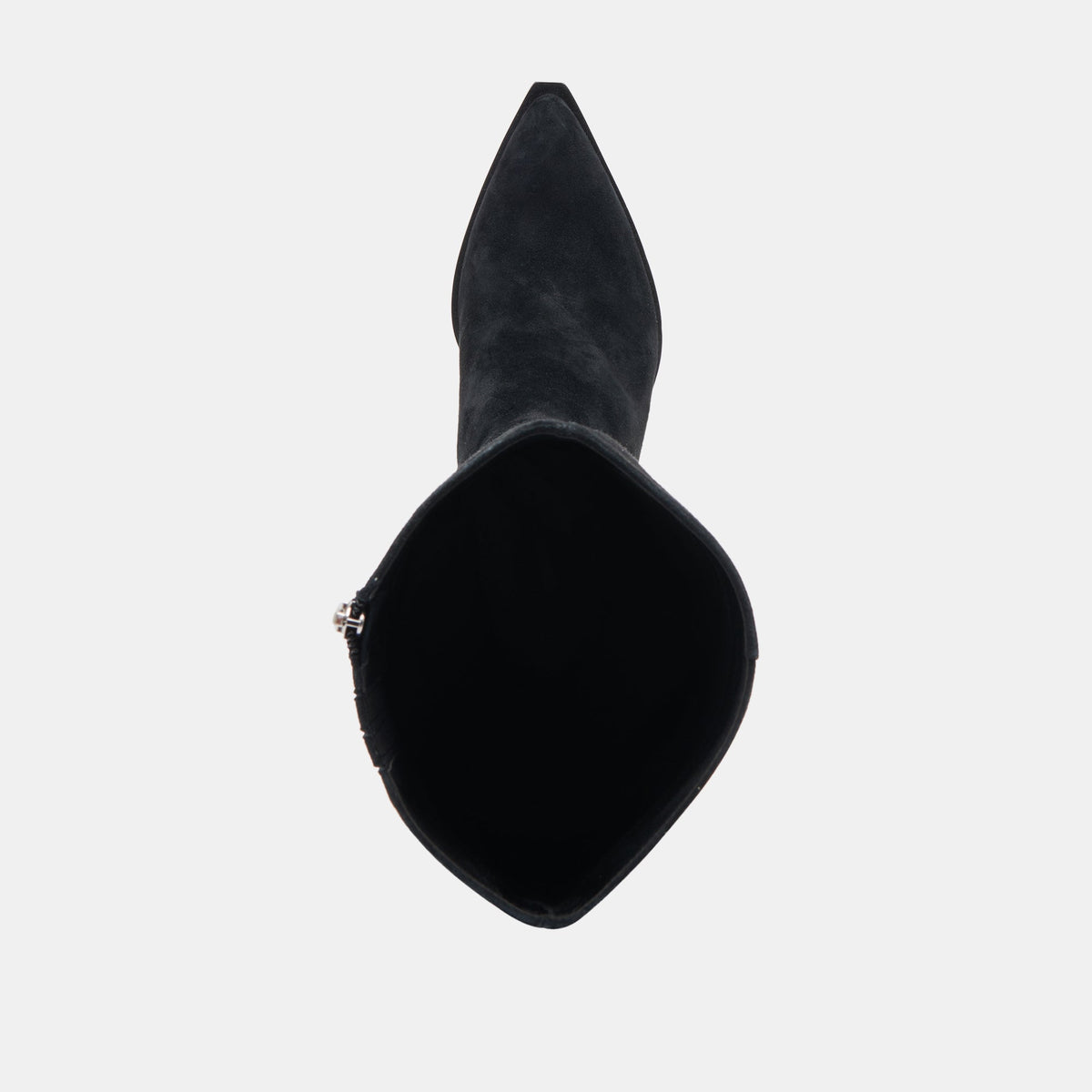 AUGGIE WIDE CALF BOOTS ONYX SUEDE - Dolce Vita