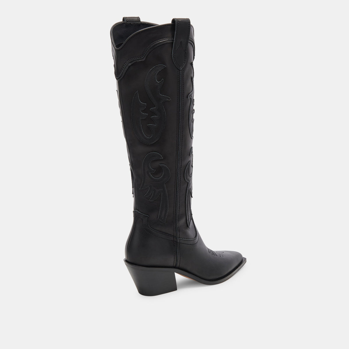 SAMSIN BOOTS BLACK LEATHER - Dolce Vita