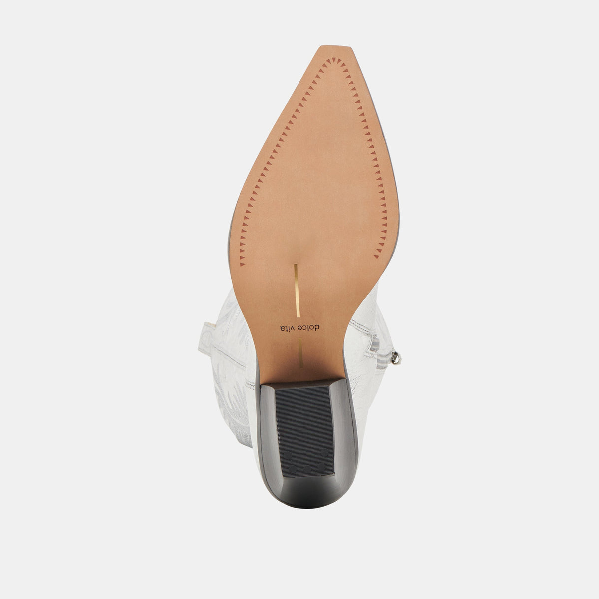 Ryatt Extra Wide Calf Silver Boots - Dolce Vita