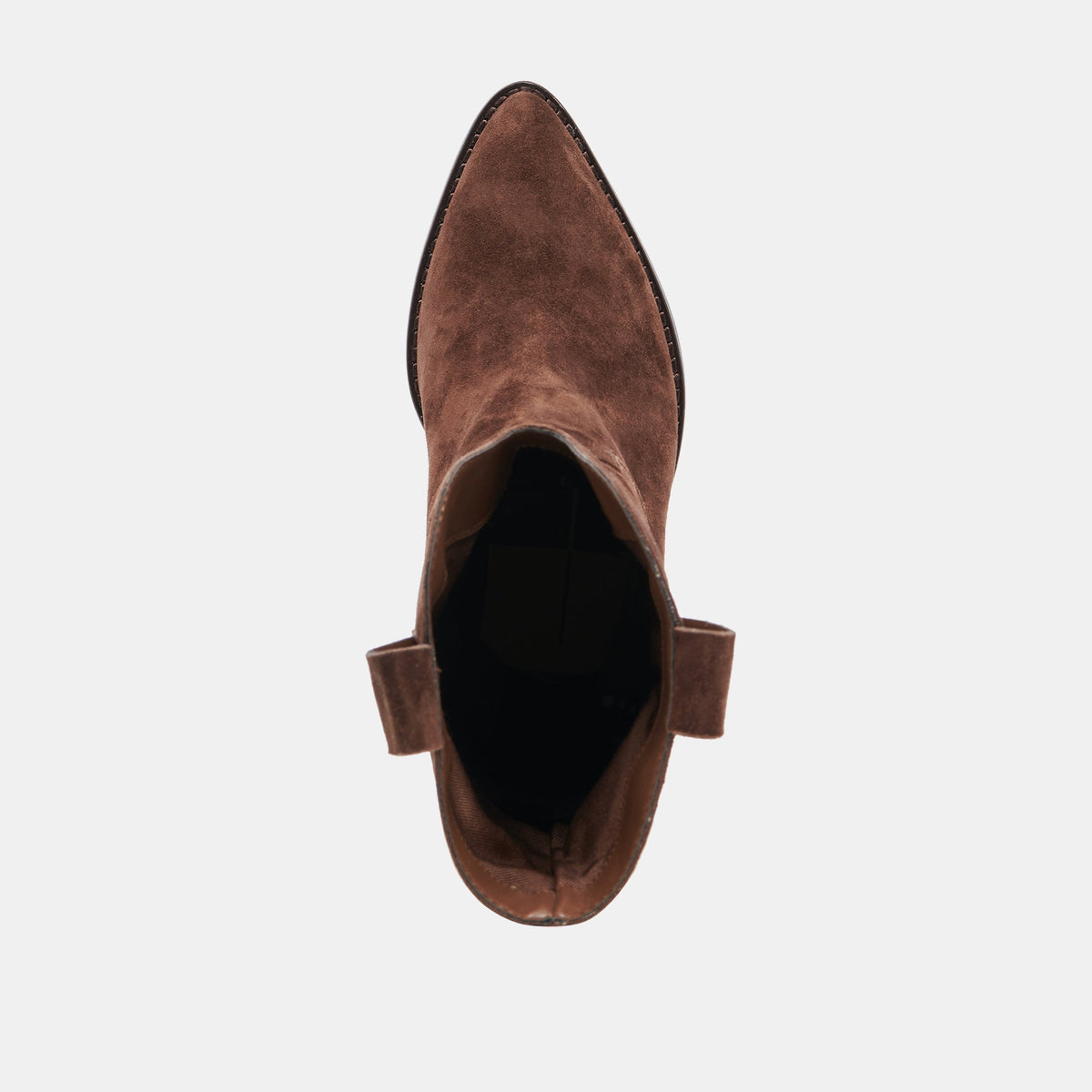 JESSEY BOOTS DK BROWN SUEDE - Dolce Vita