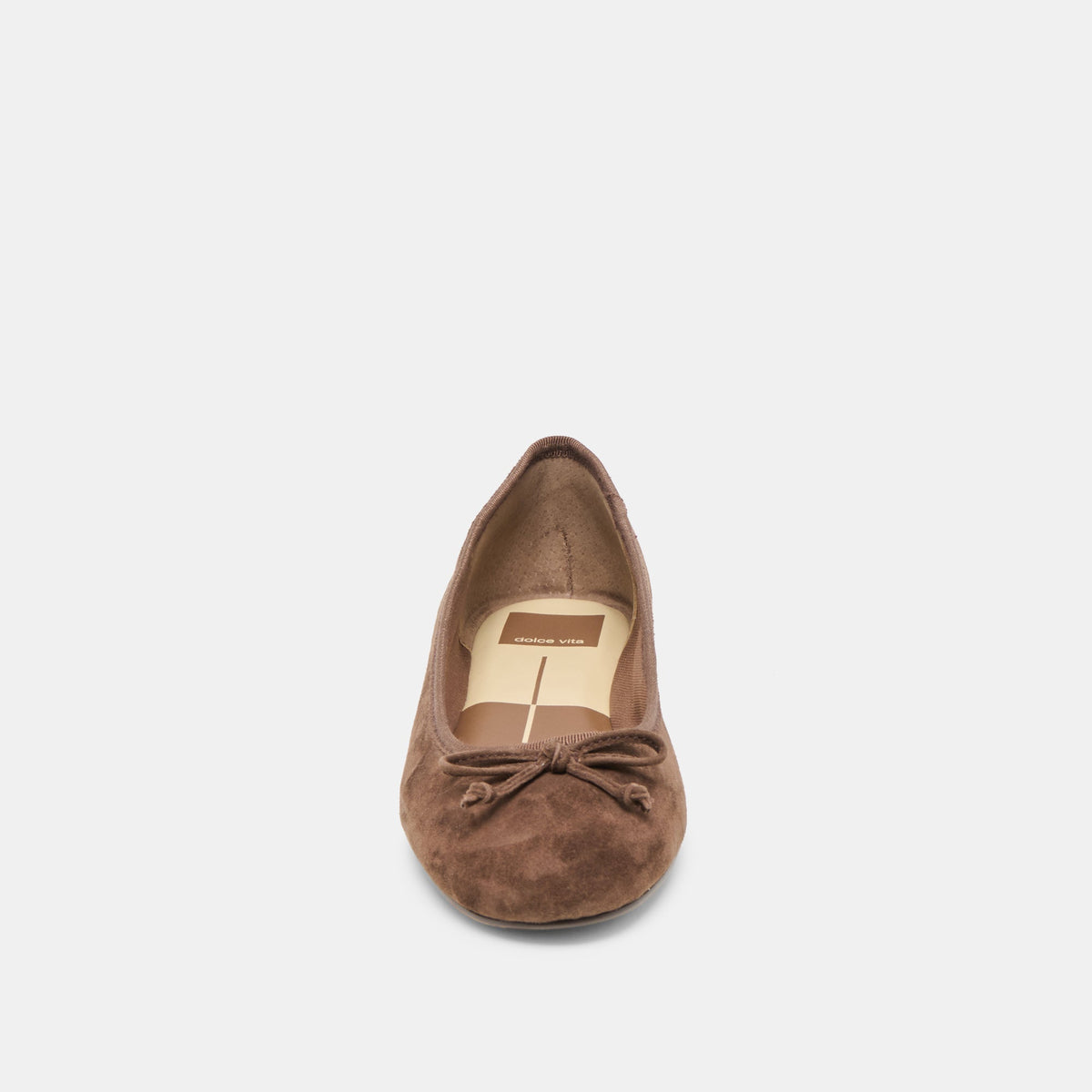 Ritla Dk Brown Suede Ballet Flats - Dolce Vita