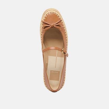 Betony Saddle Leather Ballet Flats - Dolce Vita