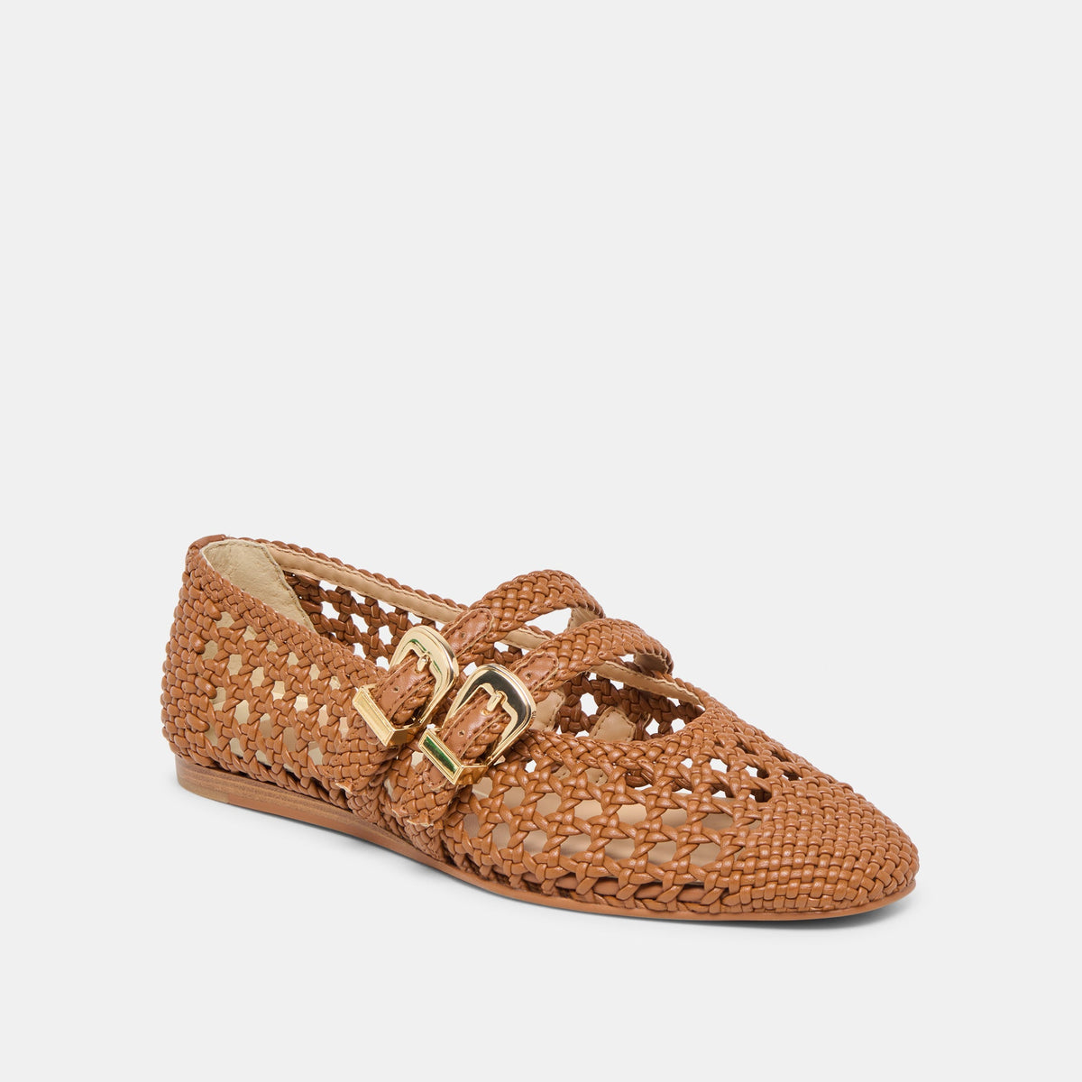 Baylee Saddle Woven Stella Ballet Flats - Dolce Vita
