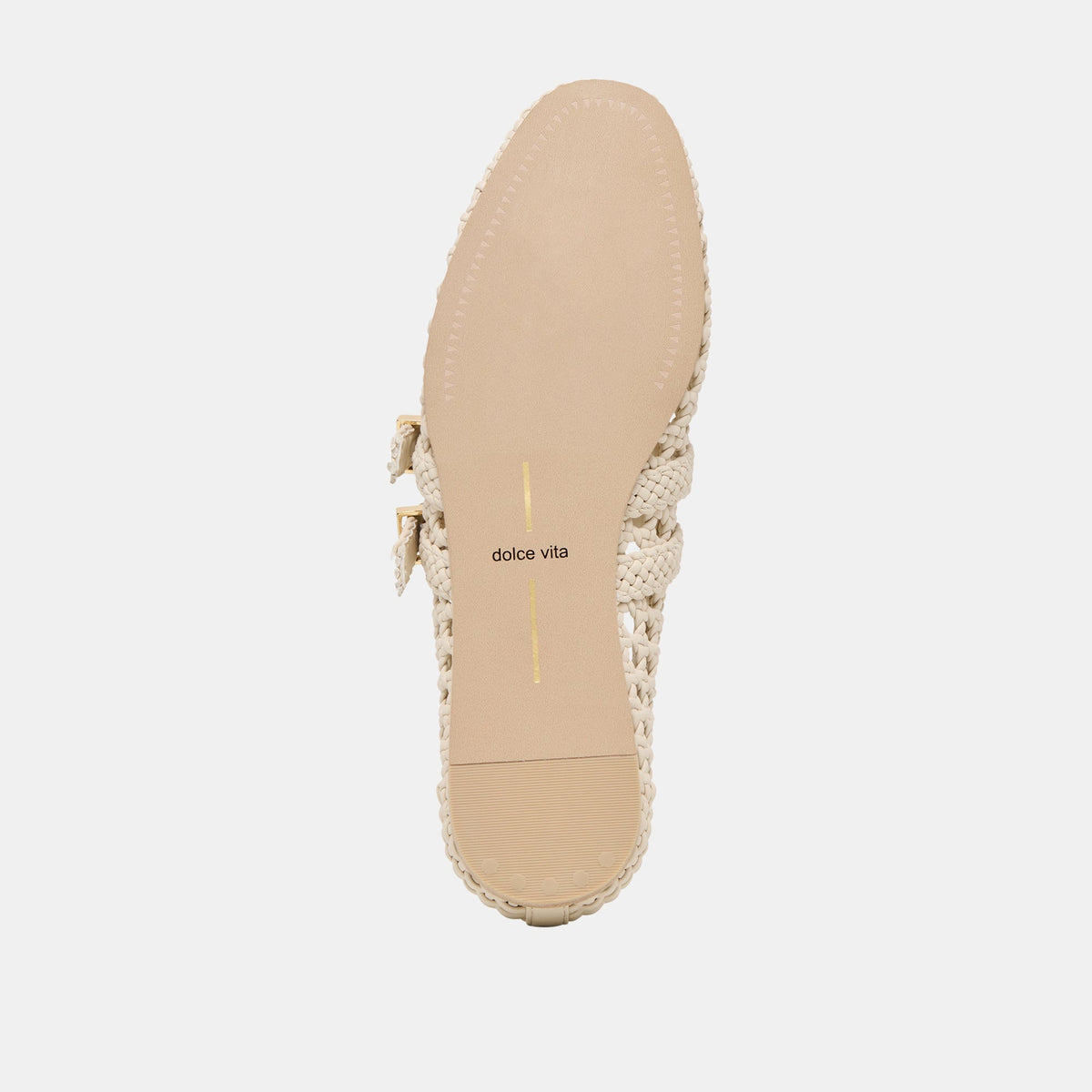 Baylee Creme Woven Stella Ballet Flats - Dolce Vita