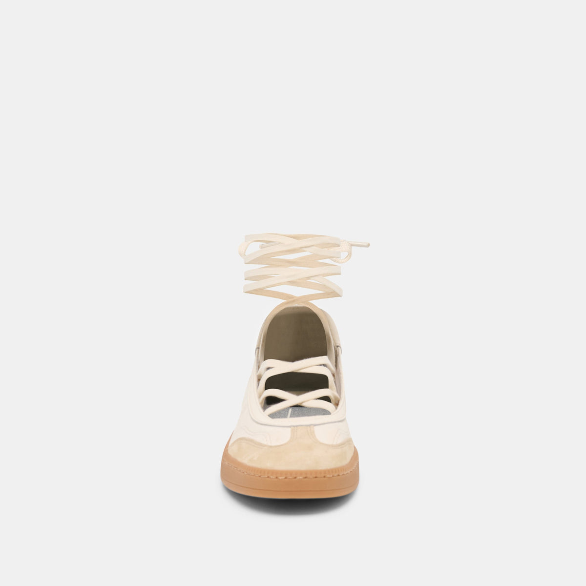 Nyomie Ivory Multi Leather Sneakers - Dolce Vita
