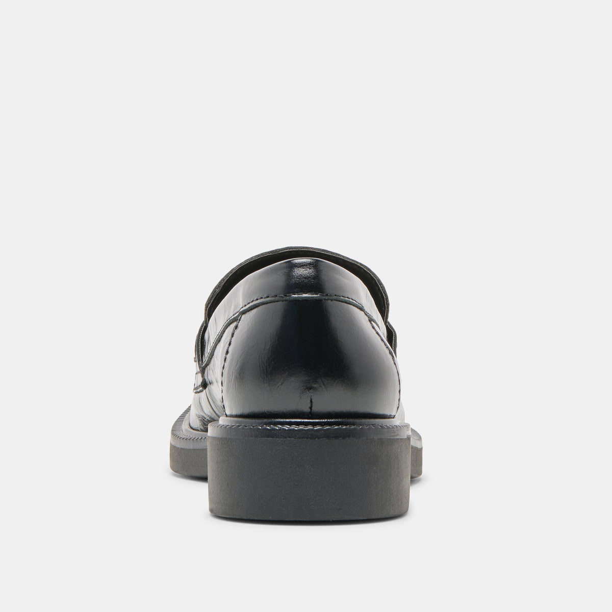 Tiggy Midnight Crinkle Patent Loafers - Dolce Vita