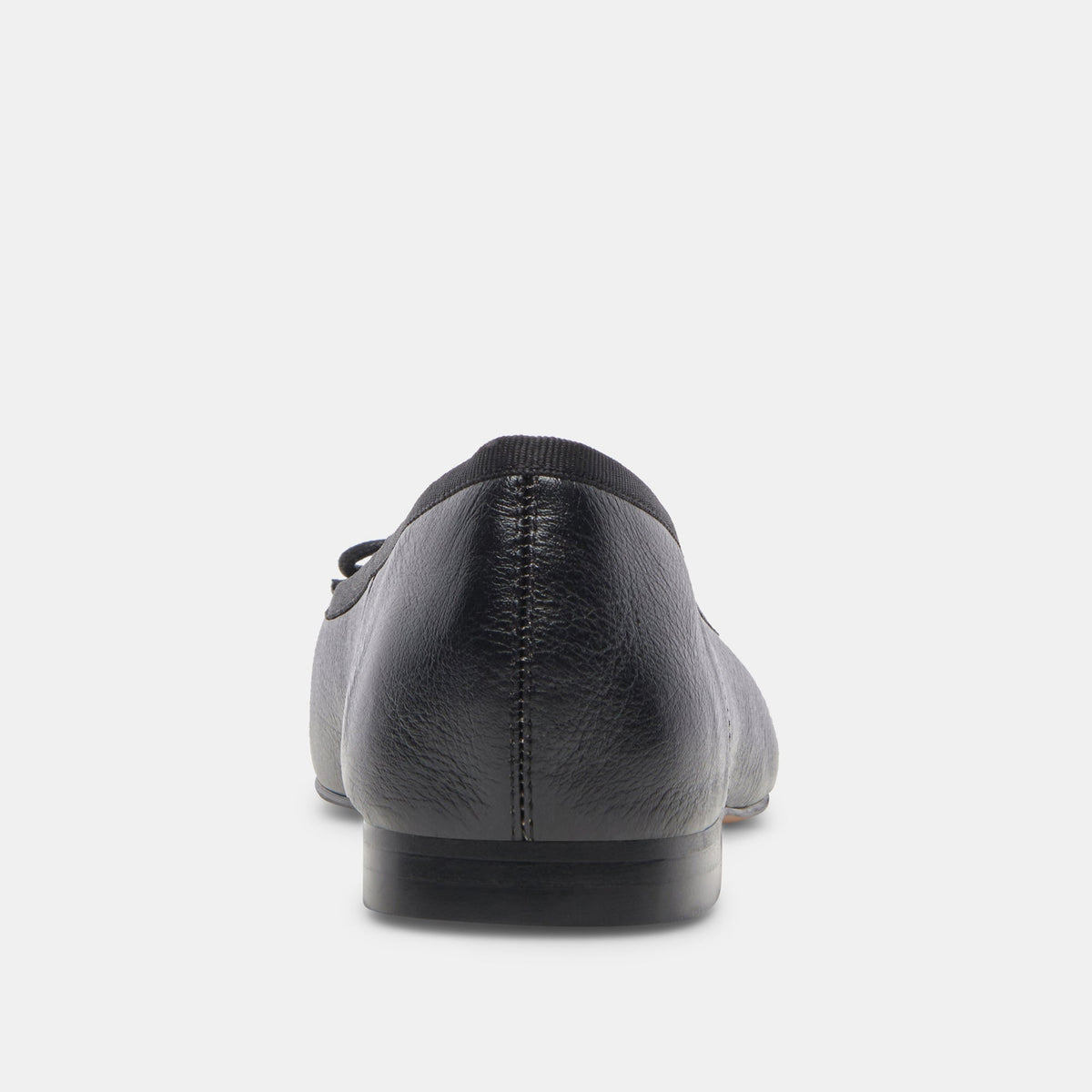 ANISA Wide Black Leather Ballet Flats - Dolce Vita