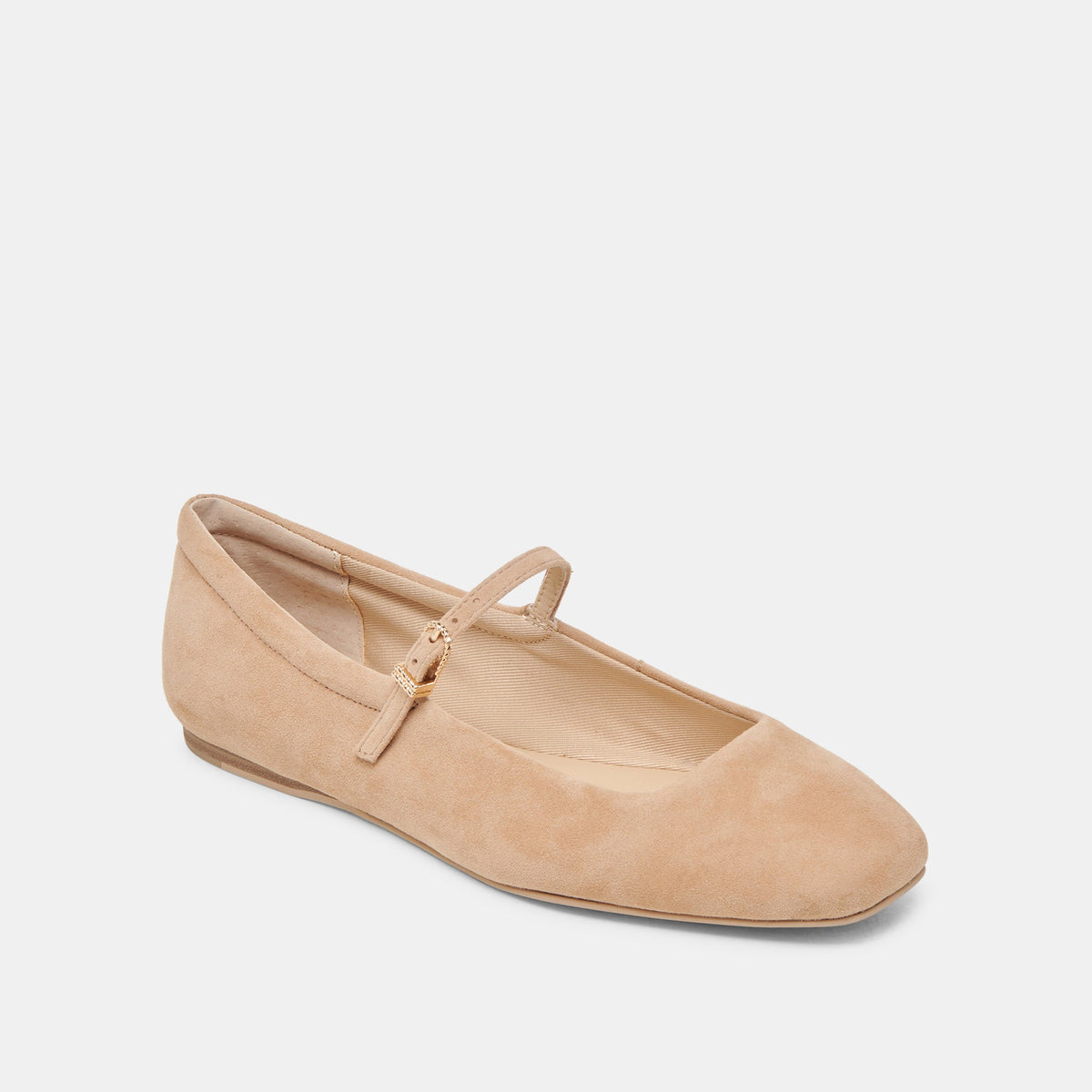 Reyes Bamboo Suede Ballet Flats - Dolce Vita