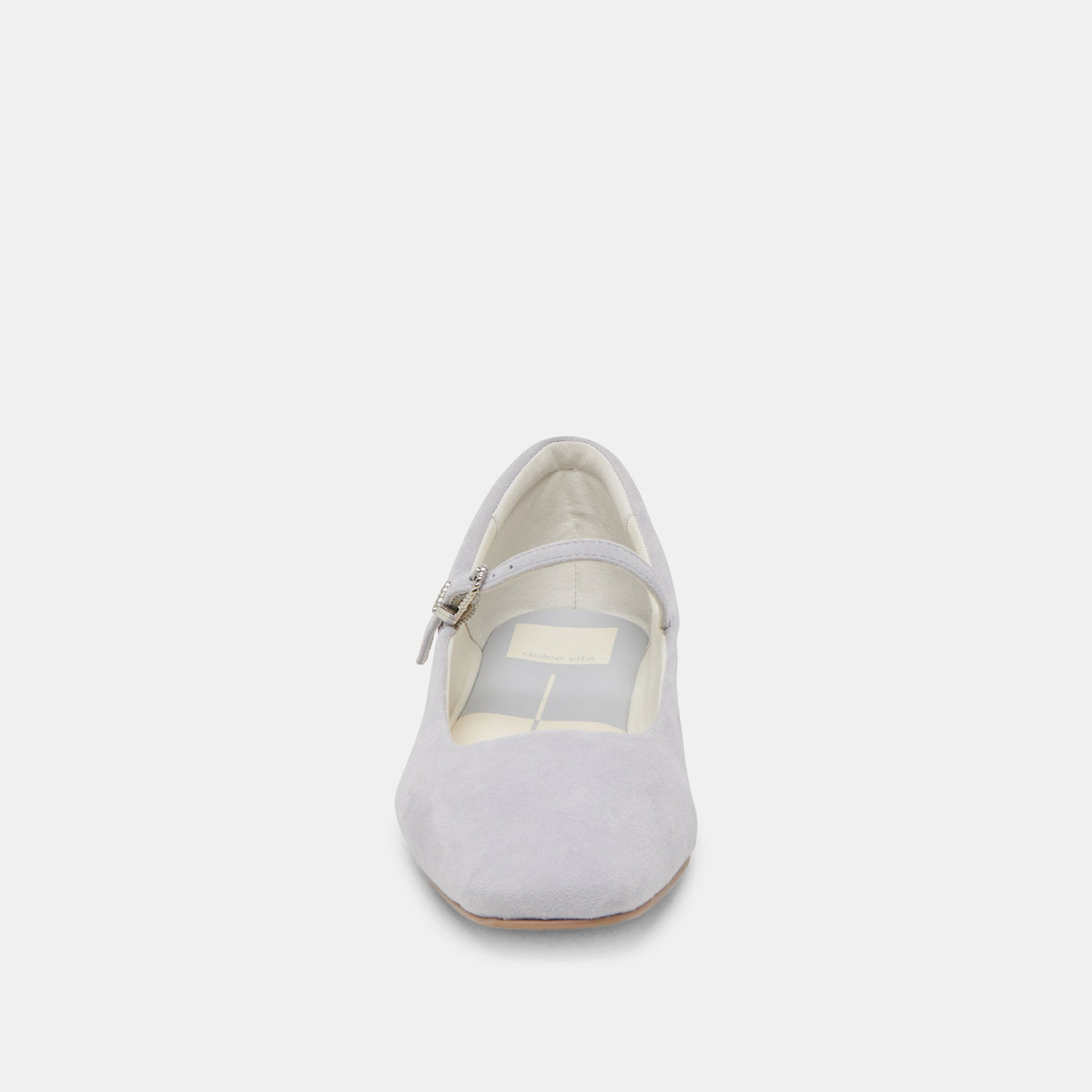 REYES BALLET FLATS DUSTY BLUE SUEDE - Dolce Vita