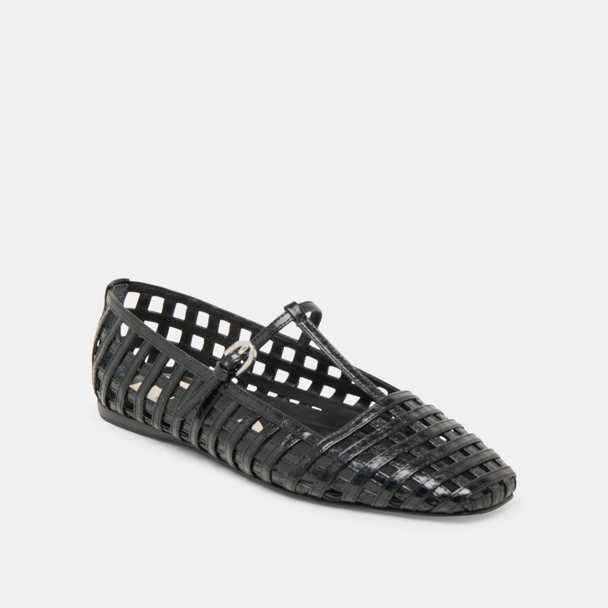 RAINS BALLET FLATS BLACK STELLA - Dolce Vita
