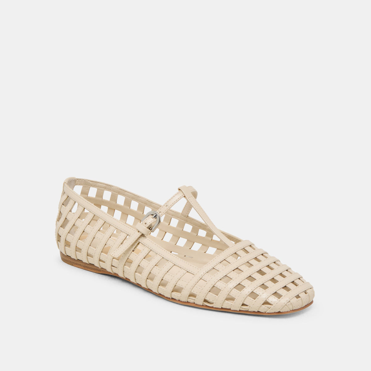 RAINS BALLET FLATS IVORY STELLA - Dolce Vita