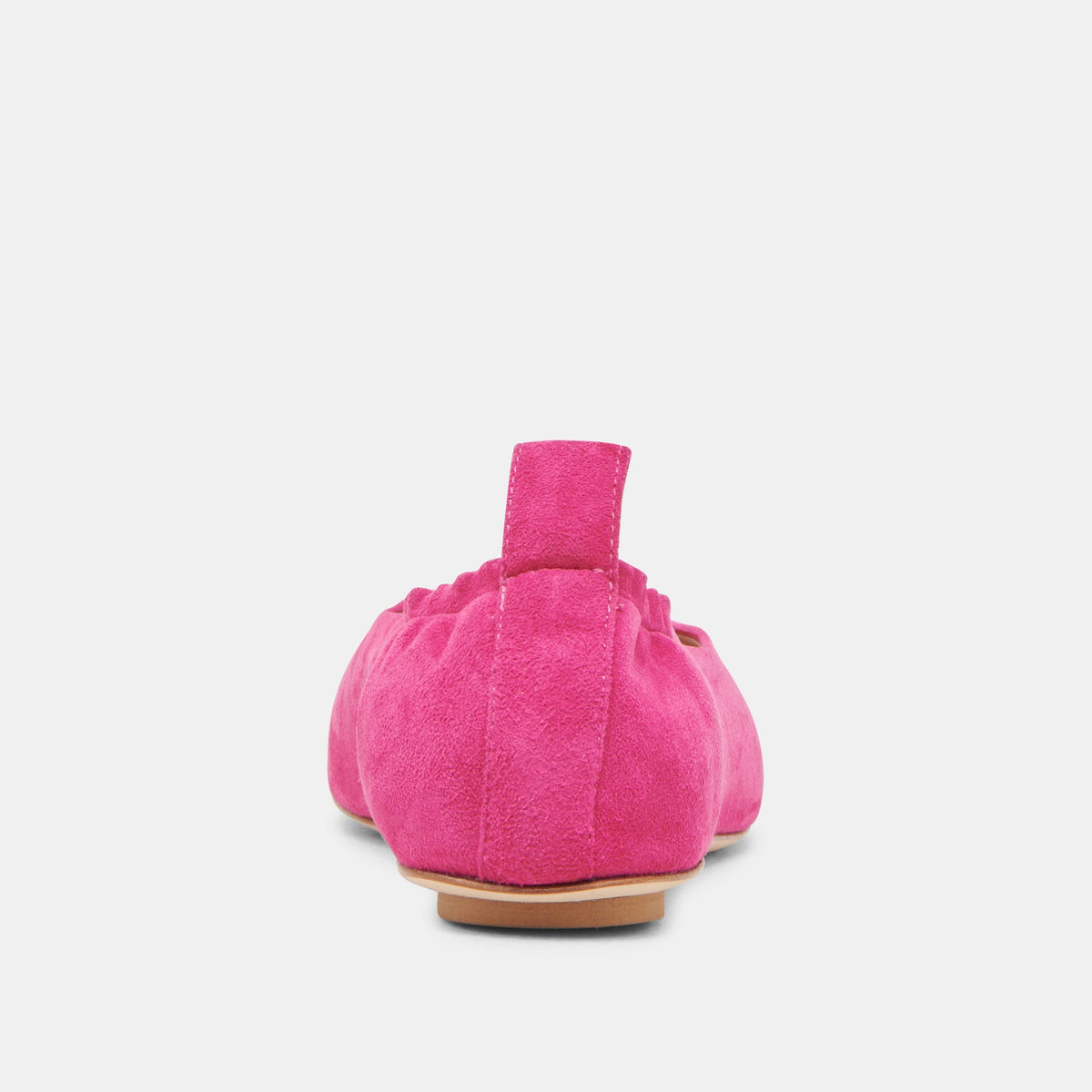 VINNIE BALLET FLATS FUCHSIA SUEDE - Dolce Vita