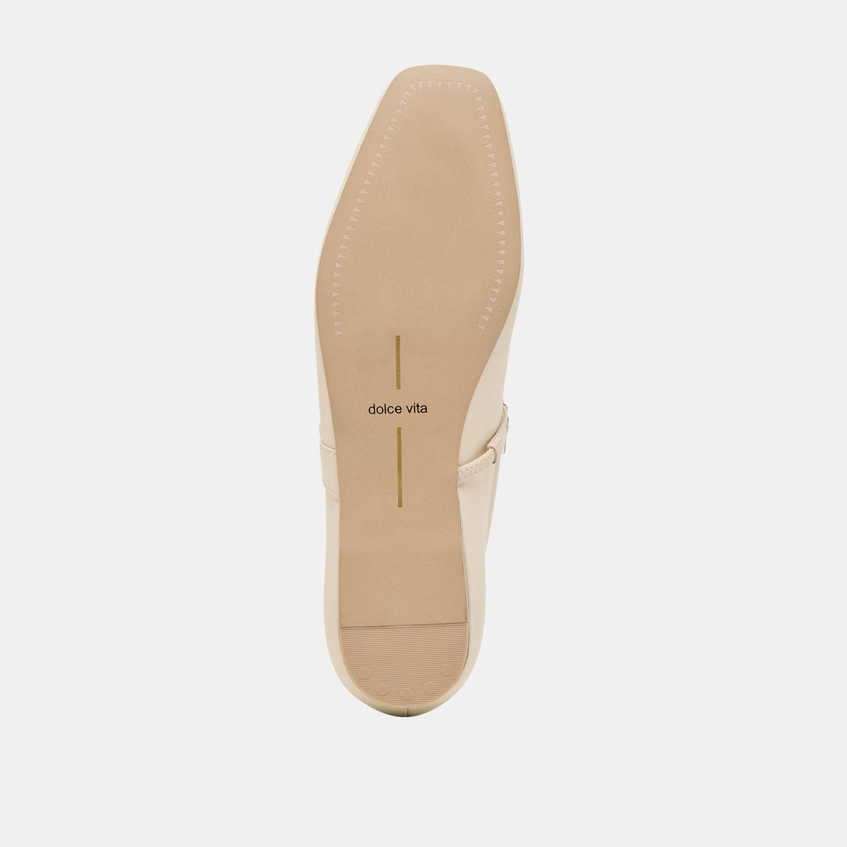 RADYA BALLET FLATS CREME LEATHER - Dolce Vita