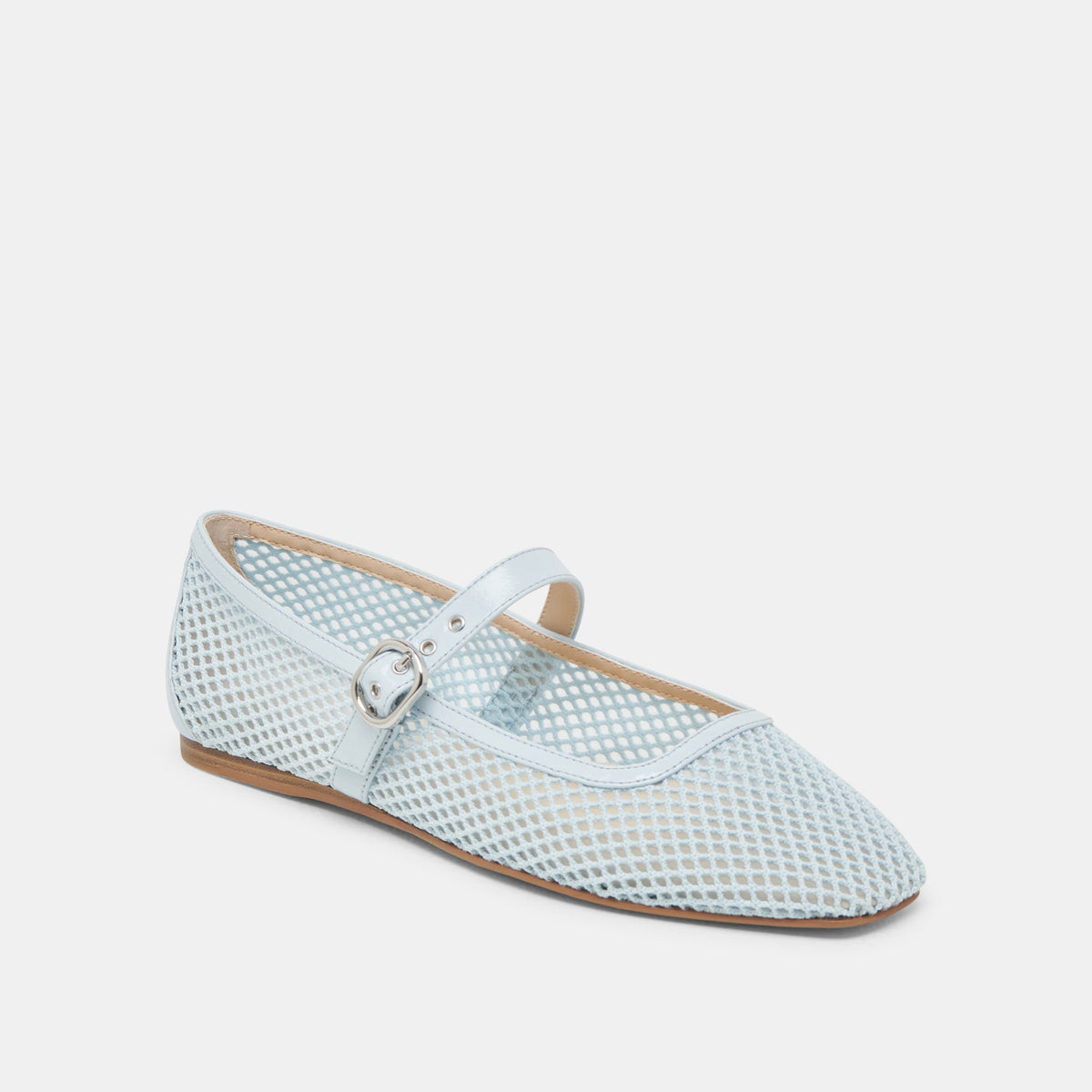 RODNI MESH BALLET FLATS LIGHT BLUE MESH - Dolce Vita