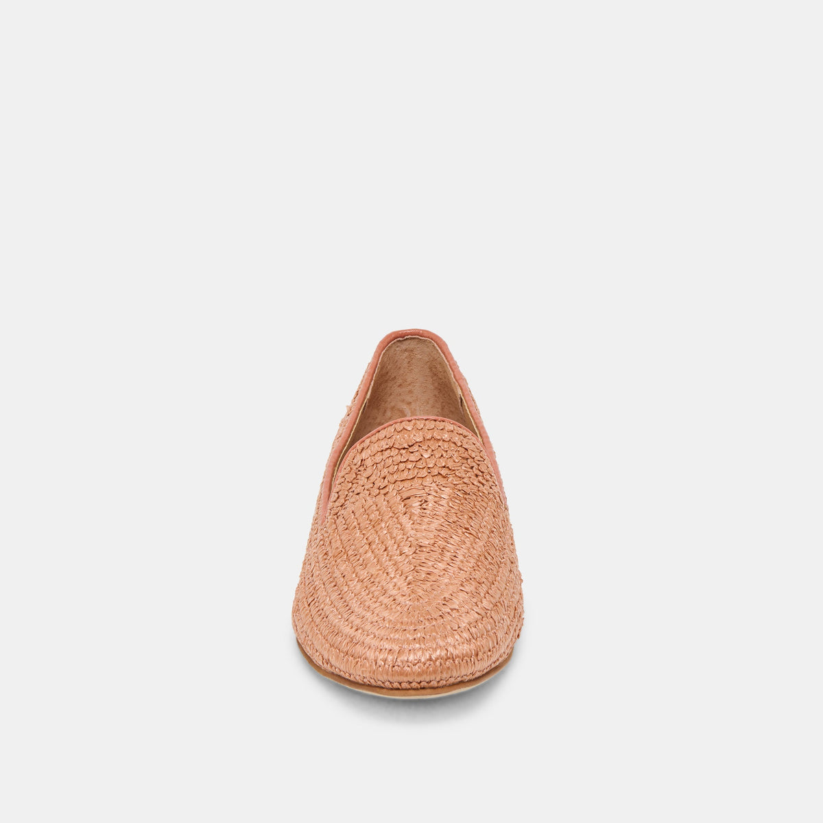Baylen Maple Woven Raffia Flats - Dolce Vita
